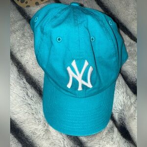 MLB Turquoise Cap with White Logo